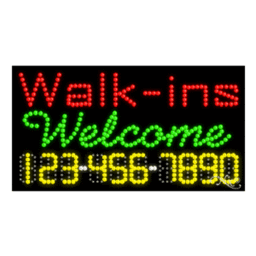 25016 LED Sign 32" x 17"