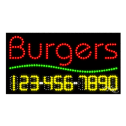 25018 LED Sign 32" x 17"