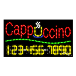 25020 LED Sign 32" x 17"