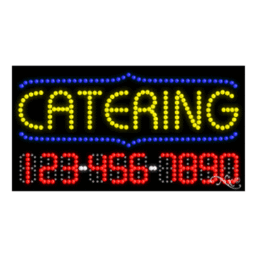 25022 LED Sign 32" x 17"