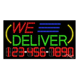 25025 LED Sign 32" x 17"