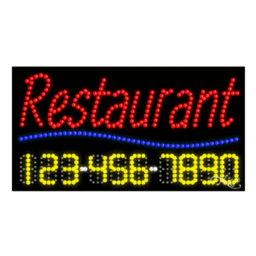 25033 LED Sign 32" x 17"