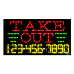 25035 LED Sign 32" x 17"