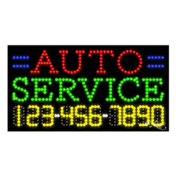 25043 LED Sign 32" x 17"