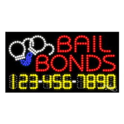 25044 LED Sign 32" x 17"