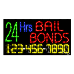 25045 LED Sign 32" x 17"