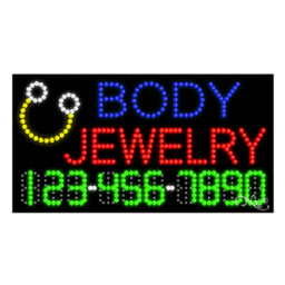 25050 LED Sign 32" x 17"