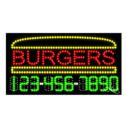 25052 LED Sign 32" x 17"