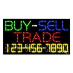 25053 LED Sign 32" x 17"