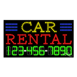 25055 LED Sign 32" x 17"