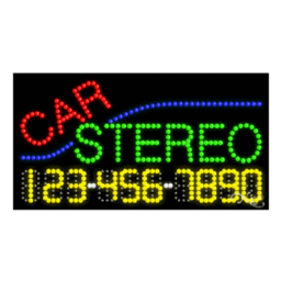 25056 LED Sign 32" x 17"