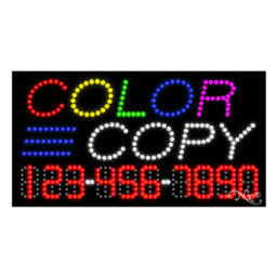 25060 LED Sign 32" x 17"