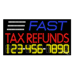 25064 LED Sign 32" x 17"