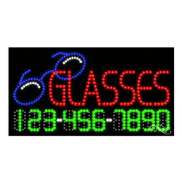 25068 LED Sign 32" x 17"