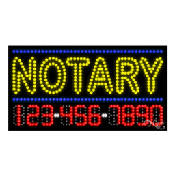 25085 LED Sign 32" x 17"