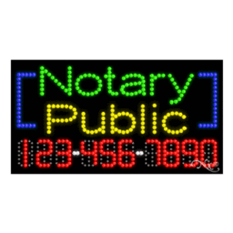 25086 LED Sign 32" x 17"