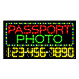 25091 LED Sign 32" x 17"