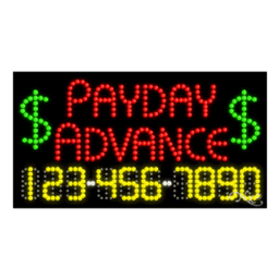 25092 LED Sign 32" x 17"