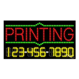 25098 LED Sign 32" x 17"