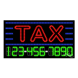 25109 LED Sign 32" x 17"