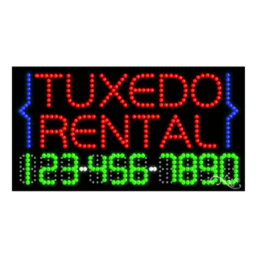 25114 LED Sign 32" x 17"