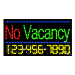 25116 LED Sign 32" x 17"