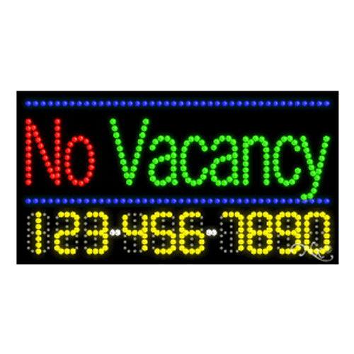 25116 LED Sign 32" x 17"