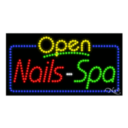 25410 LED Sign 32" x 17"