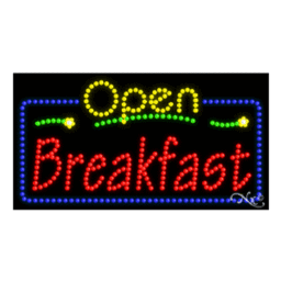 25420 LED Sign 32" x 17"