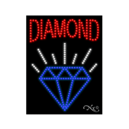 20425 LED Sign 20" x 26"