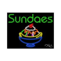 21783 LED Sign 26" x 20"