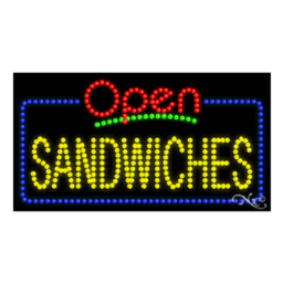 25438 LED Sign 32" x 17"
