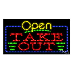 25439 LED Sign 32" x 17"