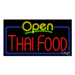 25440 LED Sign 32" x 17"