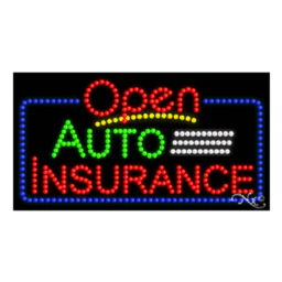 25452 LED Sign 32" x 17"