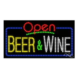 25463 LED Sign 32" x 17"