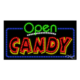 25476 LED Sign 32" x 17"