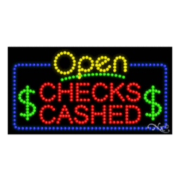 25483 LED Sign 32" x 17"