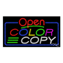25489 LED Sign 32" x 17"