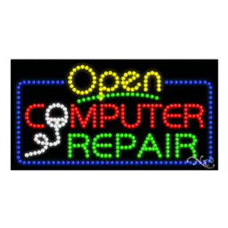 25490 LED Sign 32" x 17"