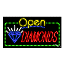 25495 LED Sign 32" x 17"