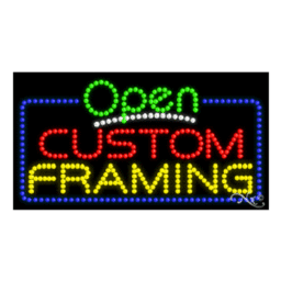 25503 LED Sign 32" x 17"