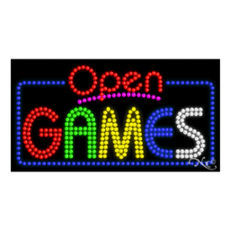 25506 LED Sign 32" x 17"