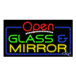 25509 LED Sign 32" x 17"