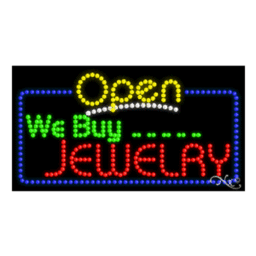 25524 LED Sign 32" x 17"