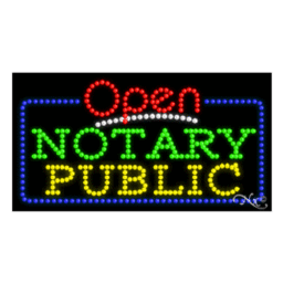 25542 LED Sign 32" x 17"