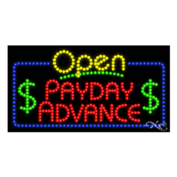 25549 LED Sign 32" x 17"