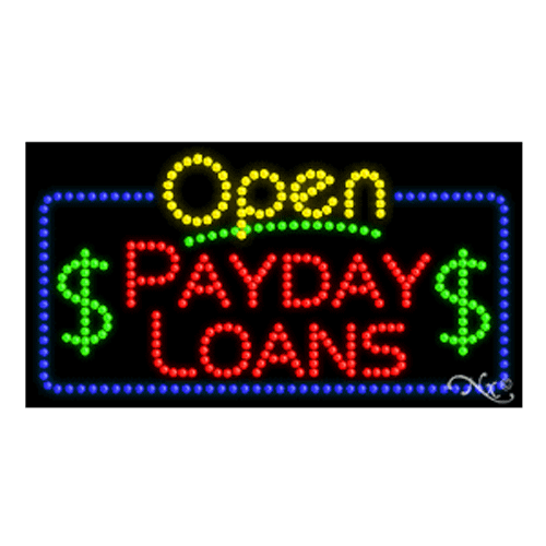 25550 LED Sign 32" x 17"