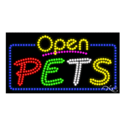 25552 LED Sign 32" x 17"