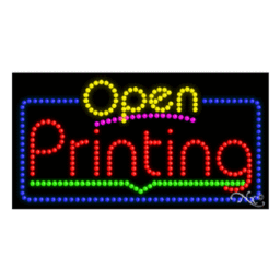 25560 LED Sign 32" x 17"